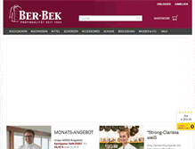 Tablet Screenshot of ber-bek.de